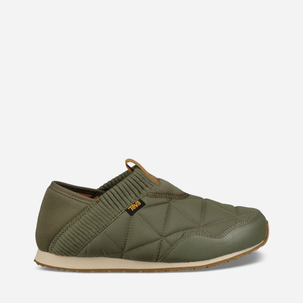 Dámské Slip On Teva Ember Moc Olivy Zelené - CZ794166